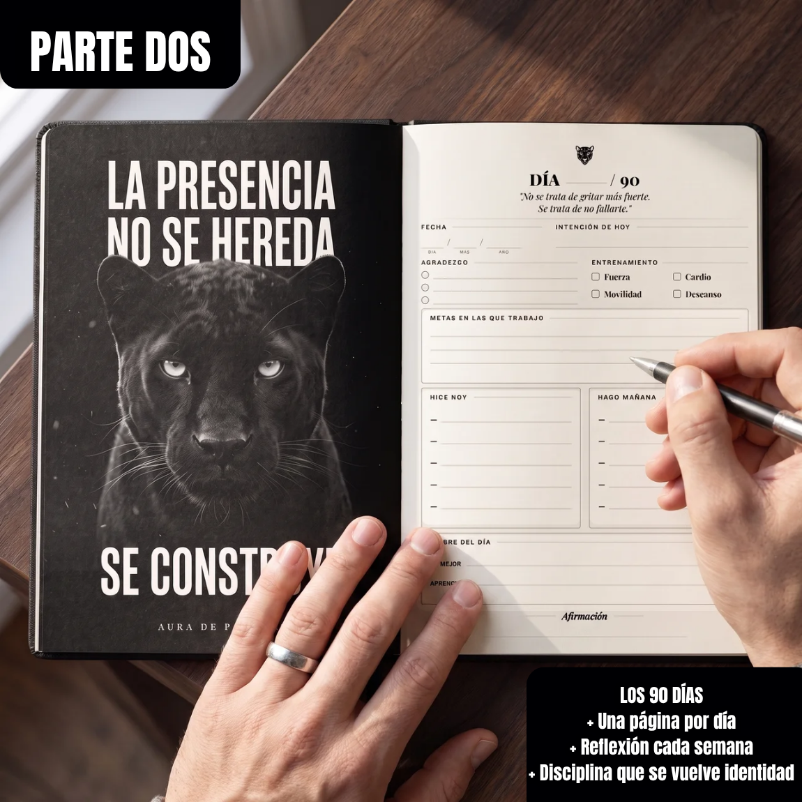 AURA DE PANTERA · Libro método de 90 días.