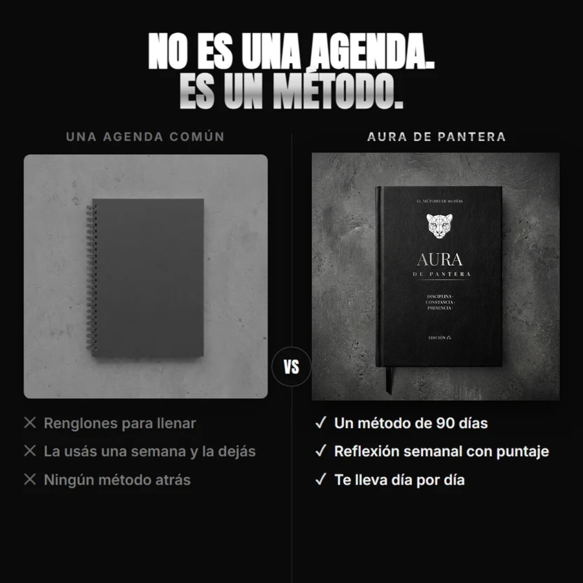AURA DE PANTERA · Libro método de 90 días.