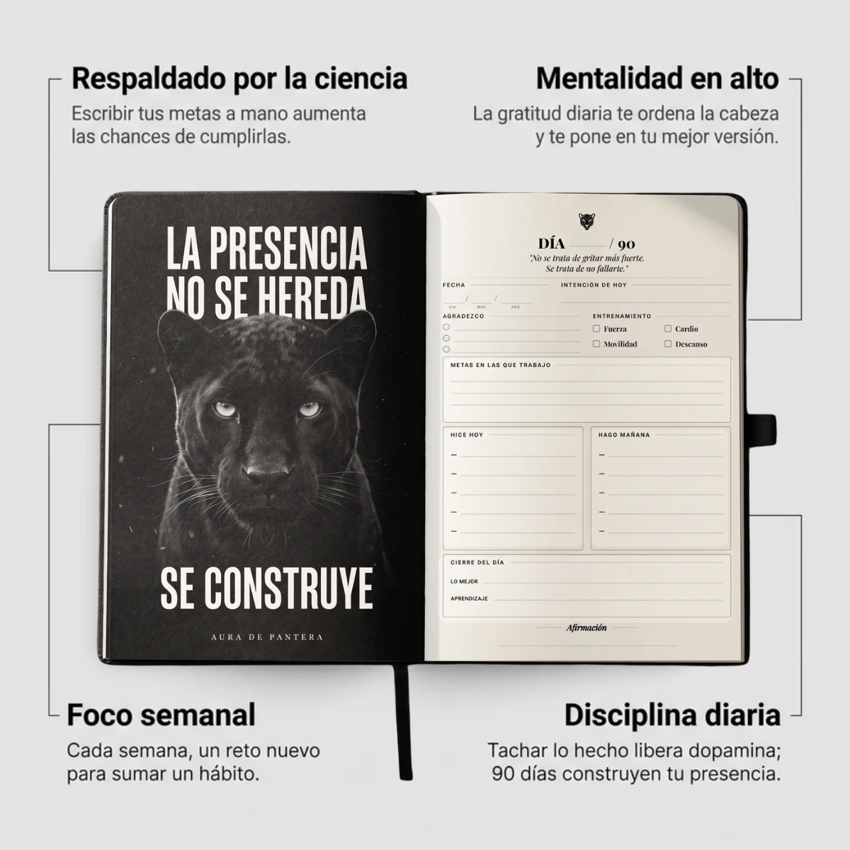 AURA DE PANTERA · Libro método de 90 días.