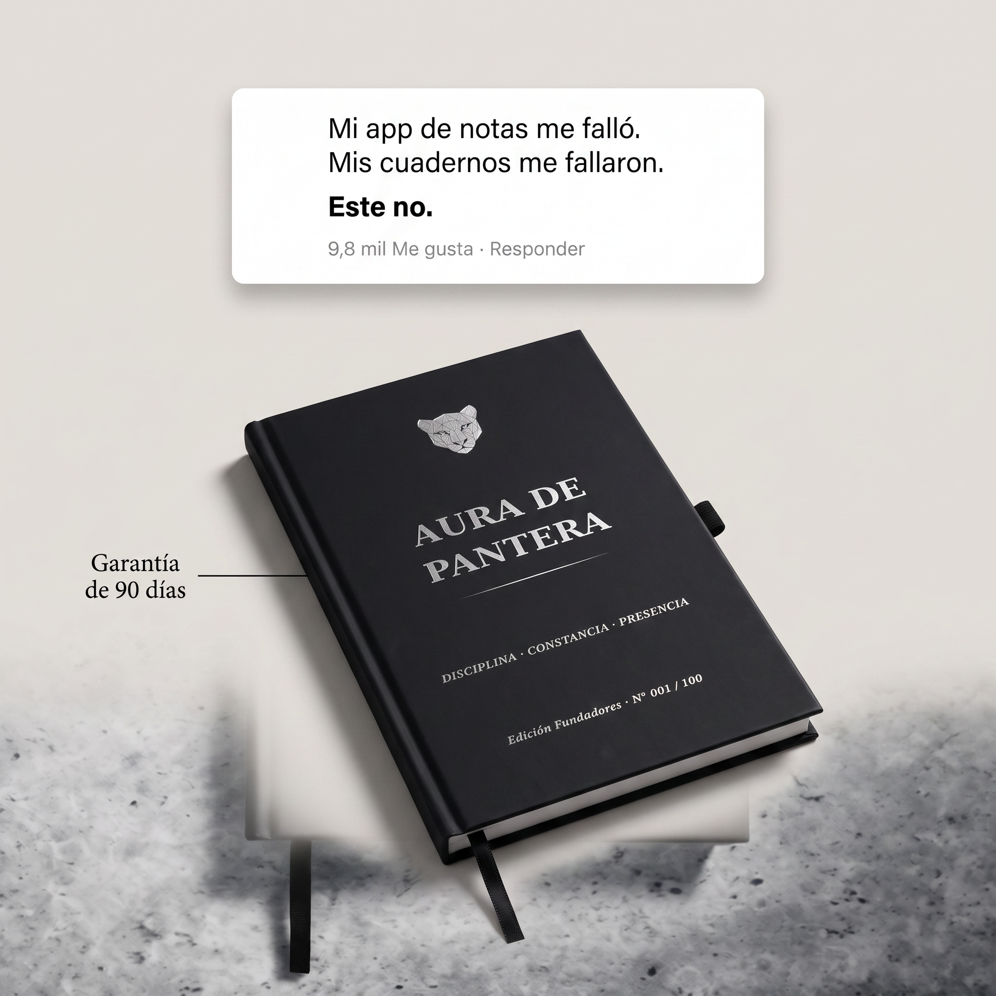 AURA DE PANTERA · Libro método de 90 días.