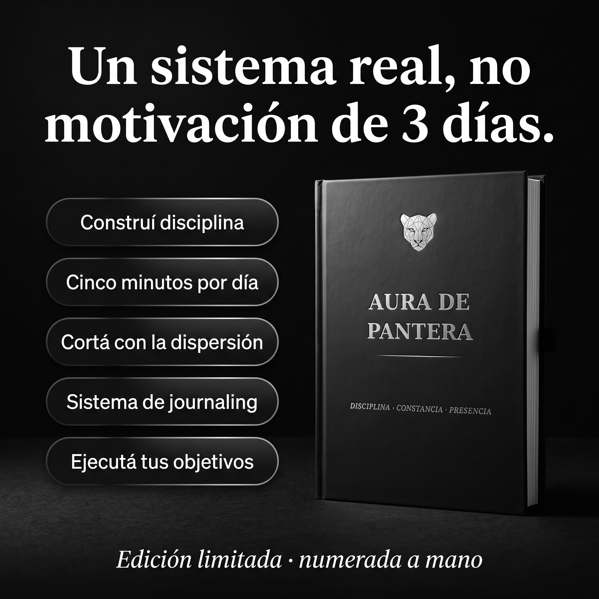 AURA DE PANTERA · Libro método de 90 días.
